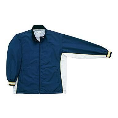 【新品・4営業日で発送】コンバース 8F_ウォームアップジャケット (CB182102S) 色 : ネイビー／ホワイト サイズ : O 