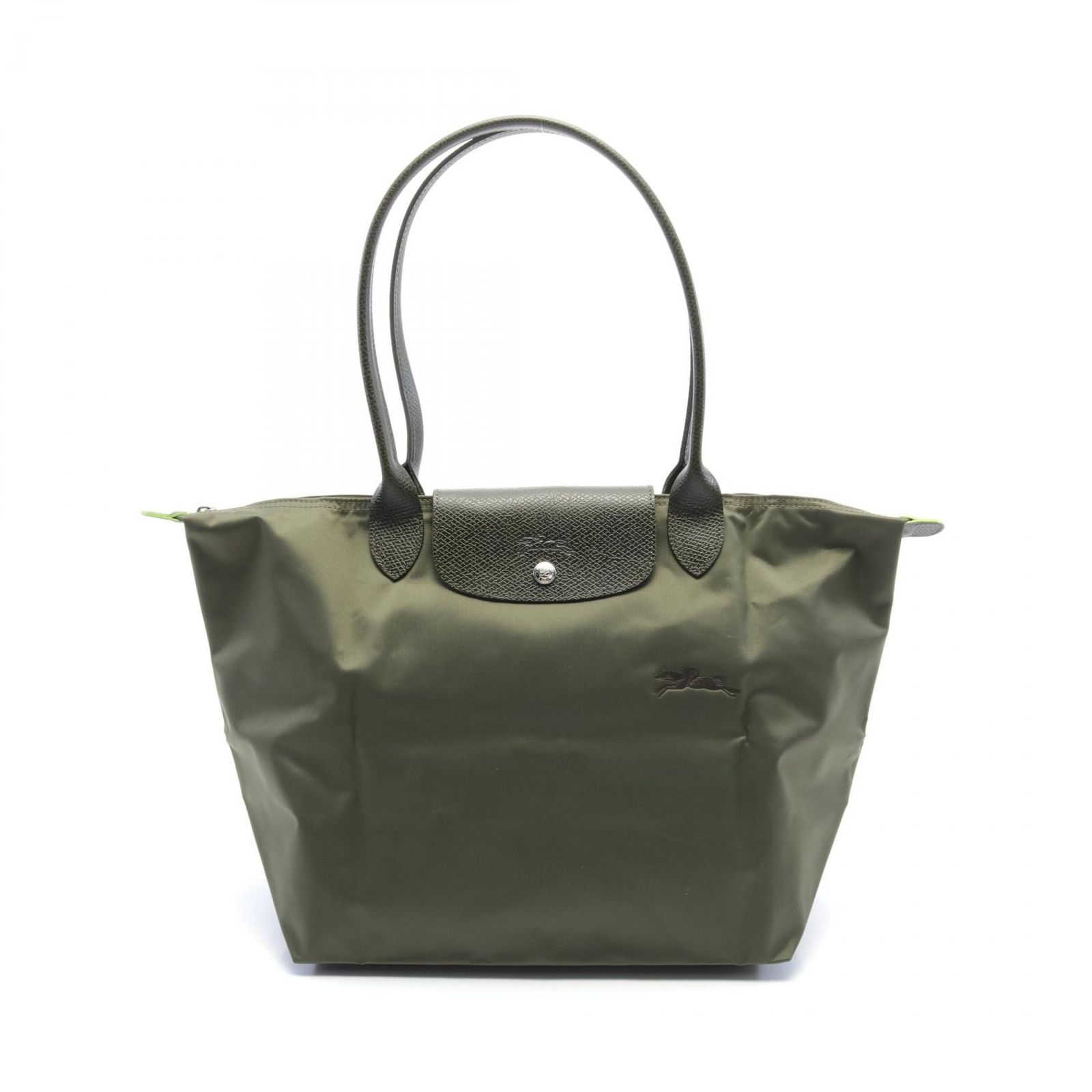 ロンシャン Longchamp トートバッグ ル プリアージュ グリーン L L1899919479L フォレスト キャンバス レザー ショルダーバッグ レディース