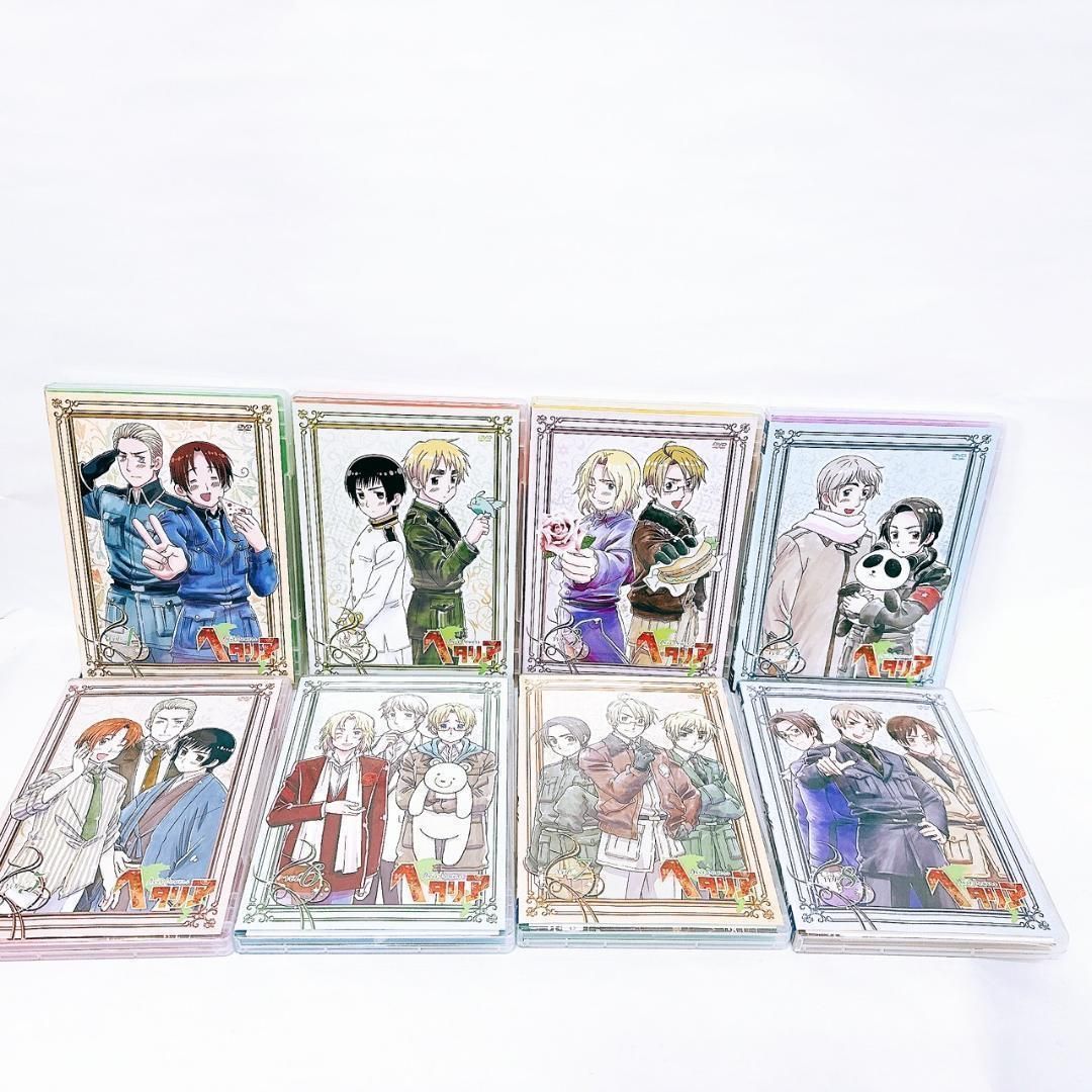 ヘタリア AxisPowers 初回限定 DVD 全8巻 セット 浪川大輔 安元洋貴