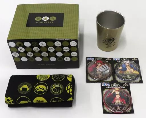 中古】グッズセット 大海賊袋-黒鉄- 「ワンピース 海賊袋2023」 麦わら