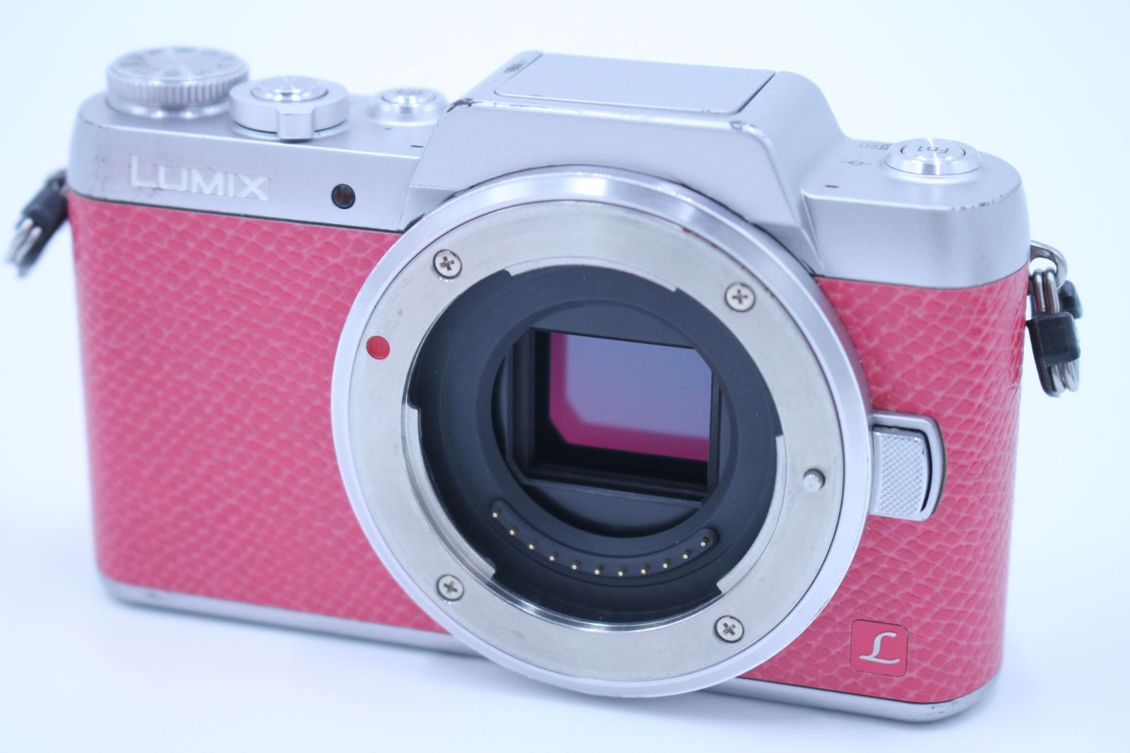 Panasonic - シャッター回数12085回！LUMIX DMC-GF7 ボディ ピンク Panasonic - シャッター回数12085回！LUMIX DMC-GF7 ボディ