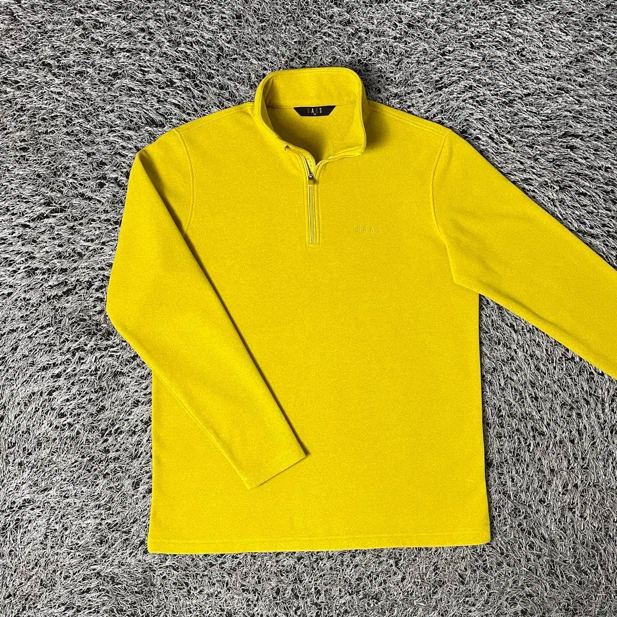 DAKS DAKS₍ダックス ゴルフ フリース ハーフジップ Tシャツ