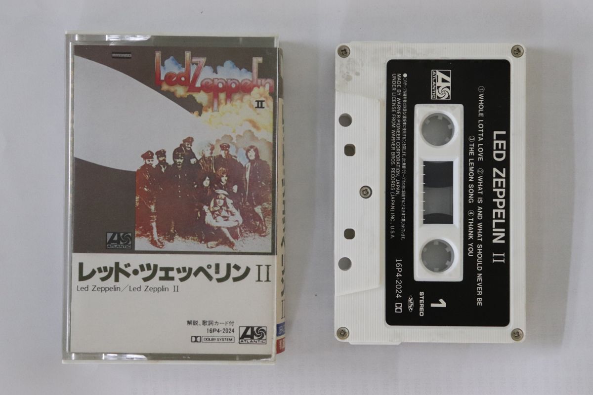 Cassette Led Zeppelin Led Zeppelin II 16P42025 Atlantic |00110