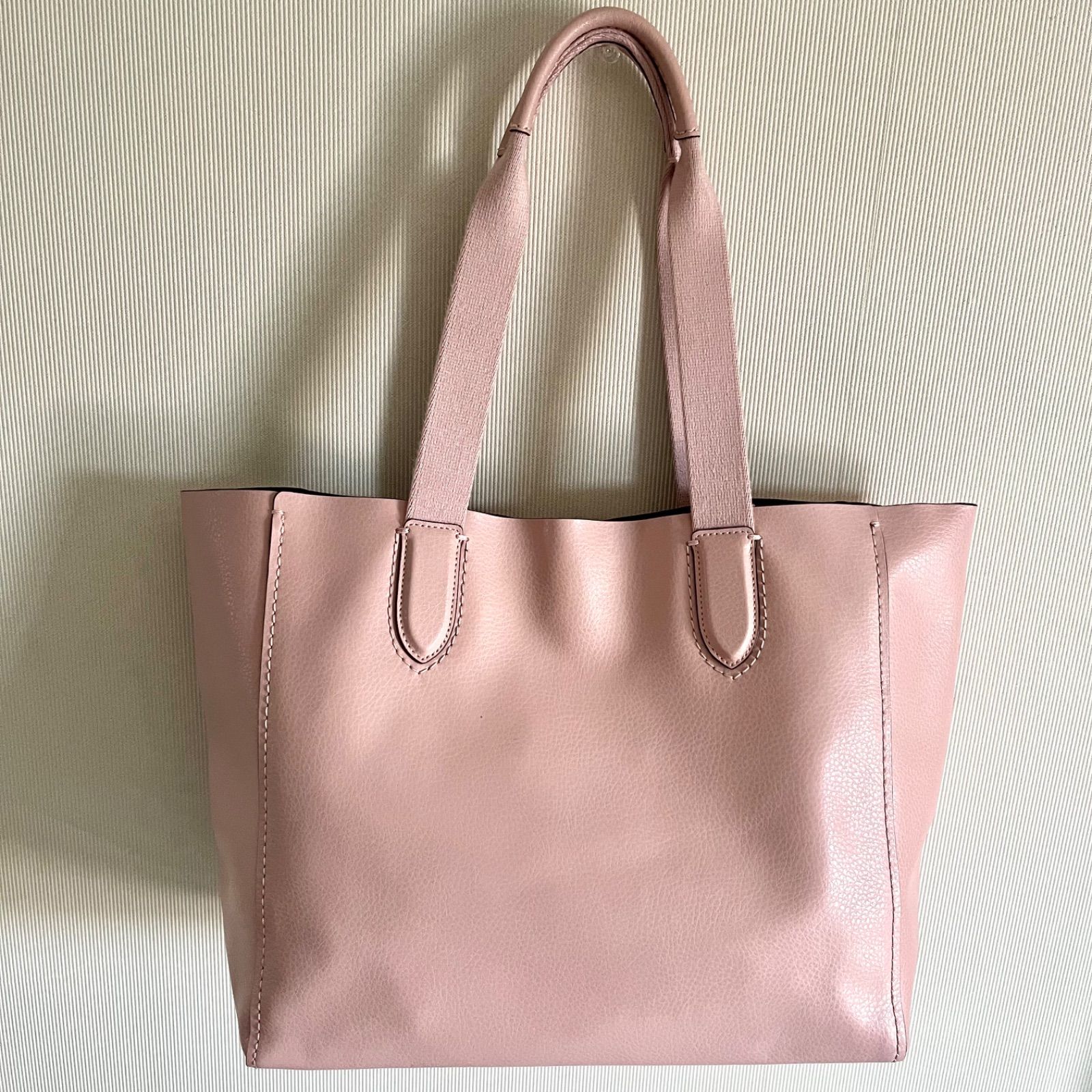 美品】COACH コーチ DERBY TOTE ダービー トート バッグ A4可肩掛けOK 
