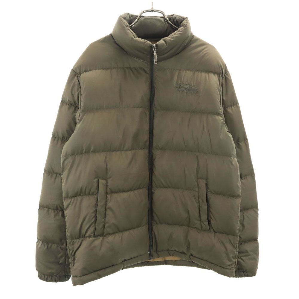 ファーストダウン ダウンジャケット L オリーブ系 FIRSTDOWN メンズ