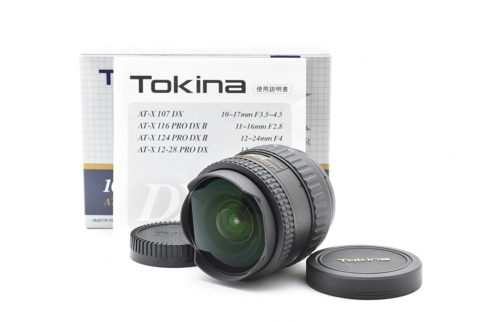 AT-X107 DX NH Fisheye 10-17mm ニコンフィッシュアイ Tokina Fisheye