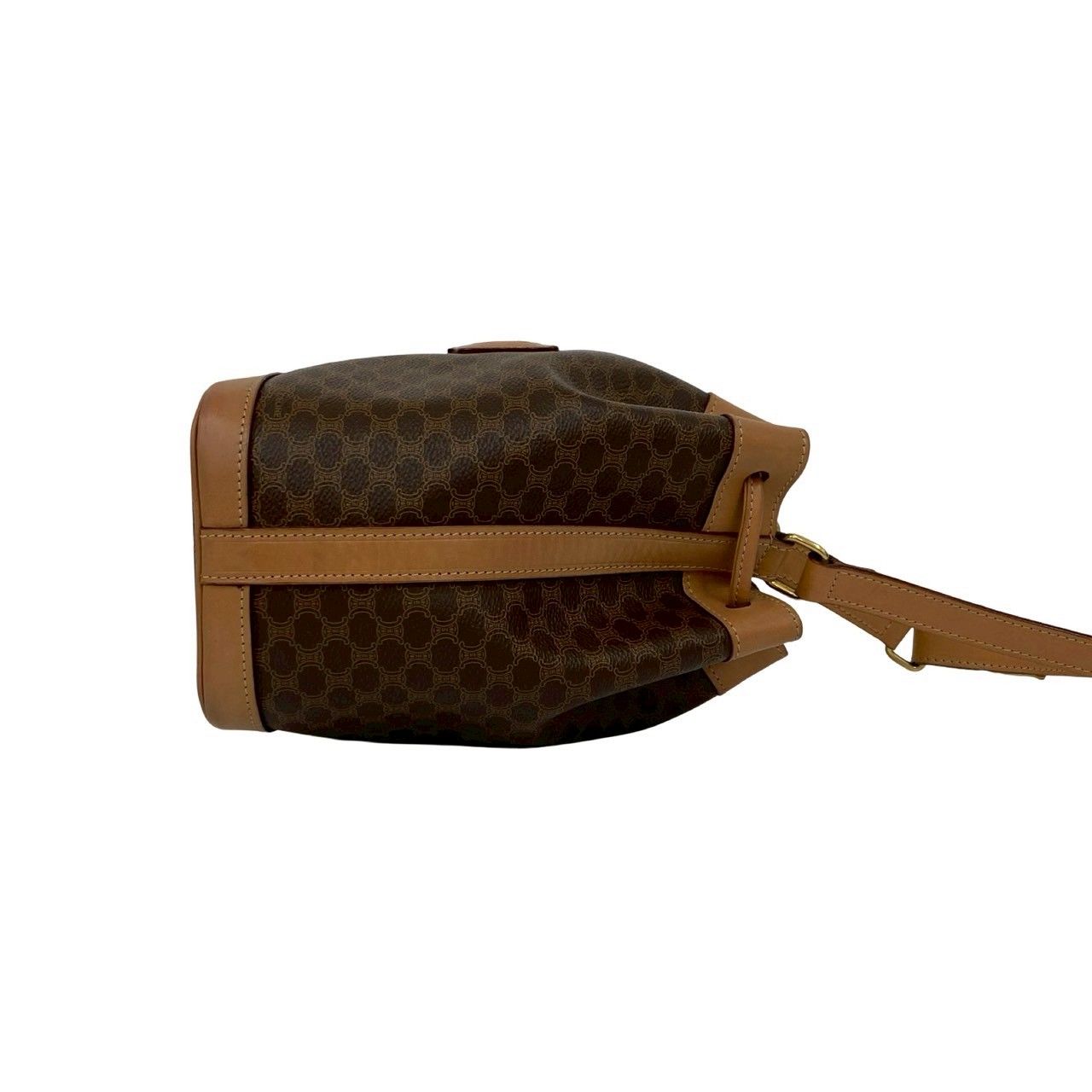 極 美品 CELINE セリーヌ マカダム ブラゾン 柄 トリオンフ ロゴ