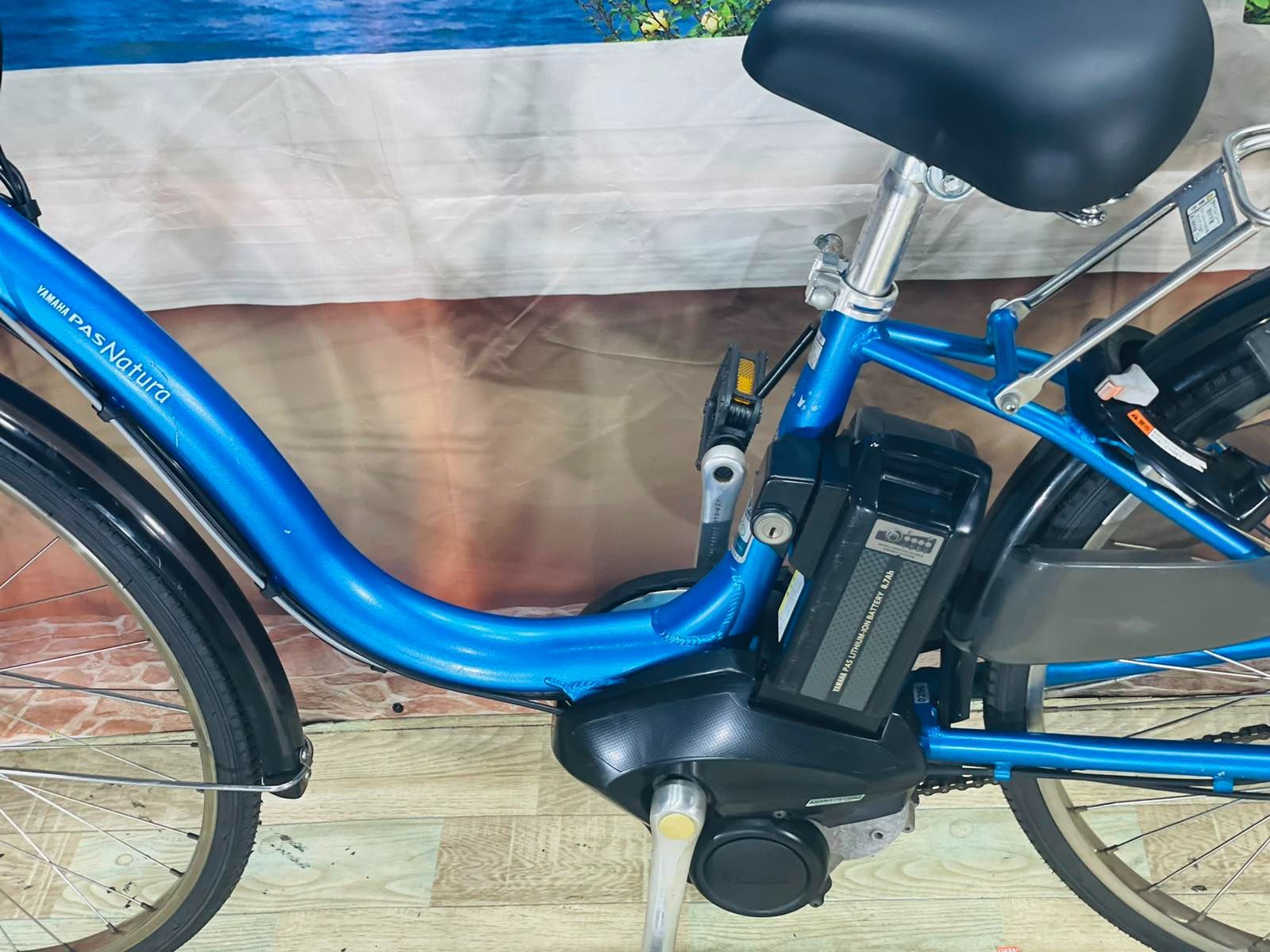 ヤマハ　パス　ナチュラ　26インチ　紺色　8.7Ah　　電動アシスト自転車 ヤマハパスナチュラ26インチ紺色8.7Ah電動アシスト自転車