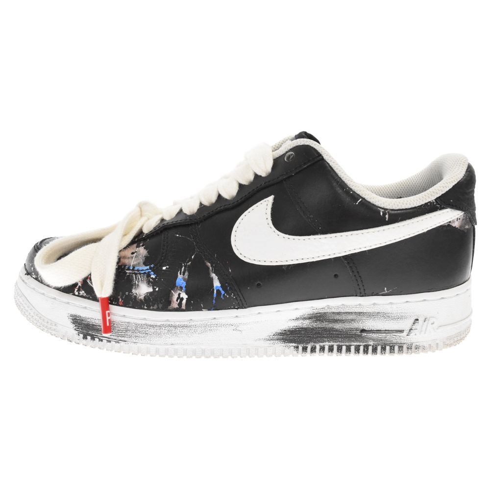 NIKE (ナイキ) ×peaceminusone AIR FORCE 1 LOW PARA NOISE ピースマイナスワン エアフォースワン  パラノイズ ローカットスニーカー ブラック US8.5/26.5cm AQ3692-001