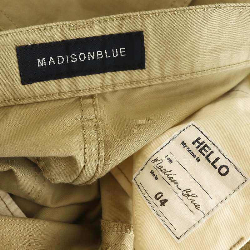 マディソンブルー MADISONBLUE ベージュ チノパン 02 マディソンブルー