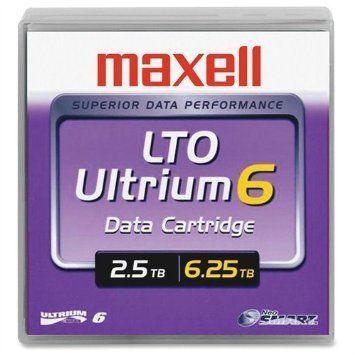 日立マクセル maxell LTO6 RW 2.5TB／6.25TB データカートリッジ 5巻パック