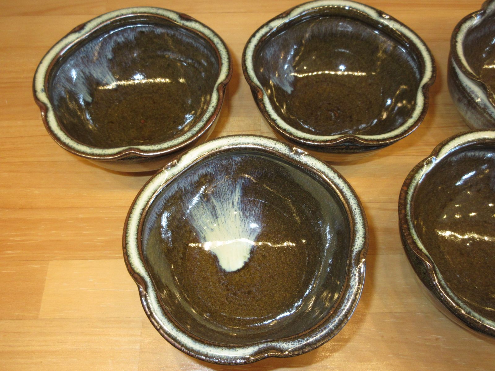 逢絢亭 茶道具 懐石道具 向付 高取焼 ふち花形 ５客 高取八仙 共箱入り WWW_IBETON_RU