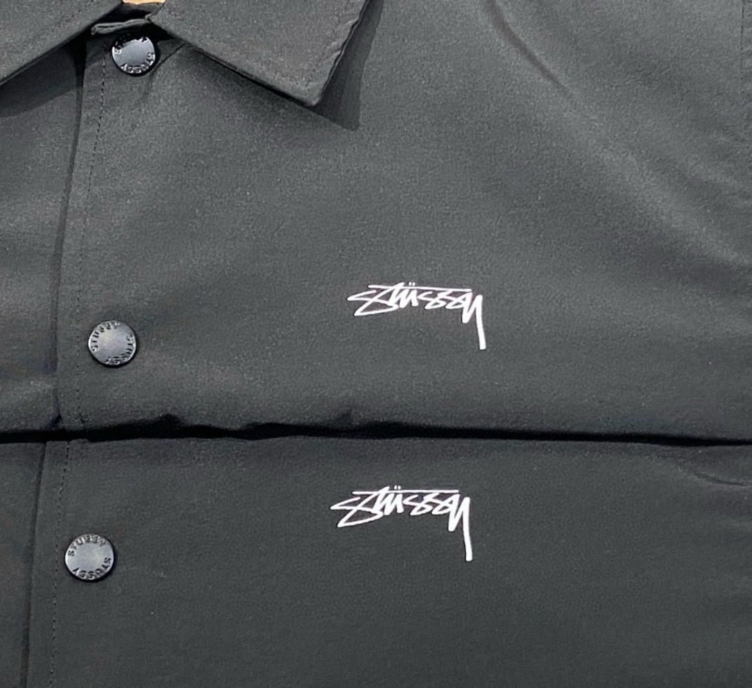新作Stussy ステューシー ナイロンジャケット ストックロゴ