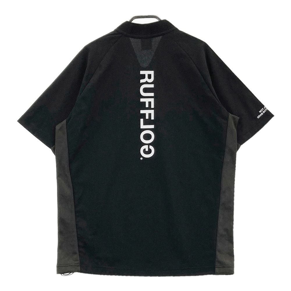 RUFFLOG ラフロッグハーフジップ ブラック L