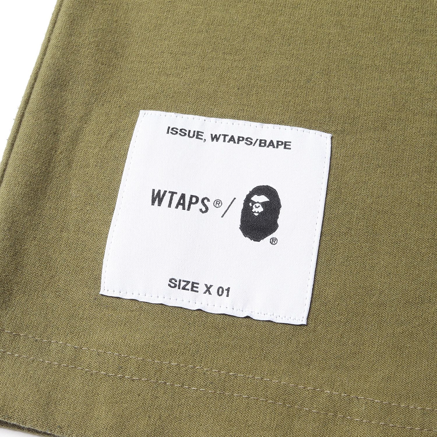 WTAPS ダブルタップス Tシャツ サイズ:S A BATHING APE 1stカモ 猿迷彩 ...