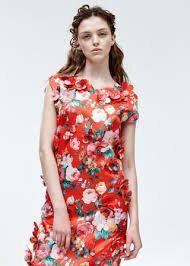 極美品 Simone Rocha（シモーネ・ロシャ）フラワーワンピースUK4