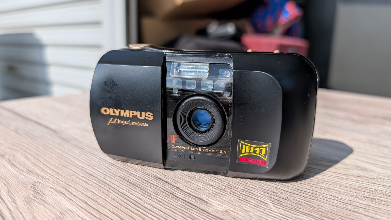 カメラ OLYMPUS オリンパス μ[mju:] PANORAMA 35mm 1:3.5 ミュー