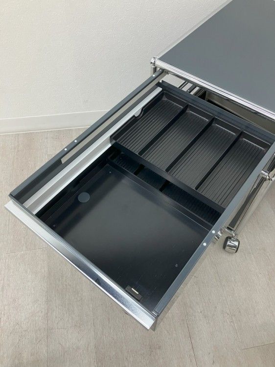 値下げ不可　usmハラー ロールボーイ　ブラック 中古品】USM ハラー ロールボーイシリーズ インワゴン ブラック
