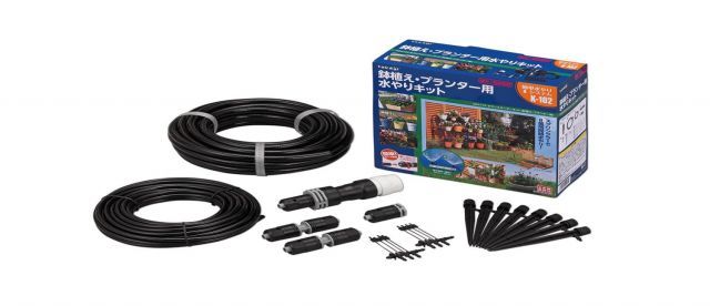 タカギ takagi 自動水やり 水やりスターターキット 鉢植え プランター用 スプリンクラーで水をまく GKK102