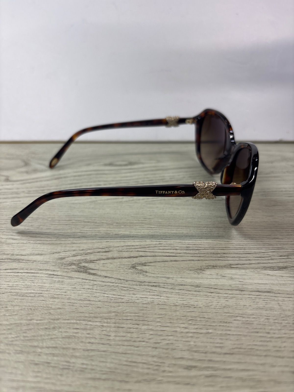 TIFFANY & Co. ティファニー サングラス ブラウン べっ甲柄 Tiffany