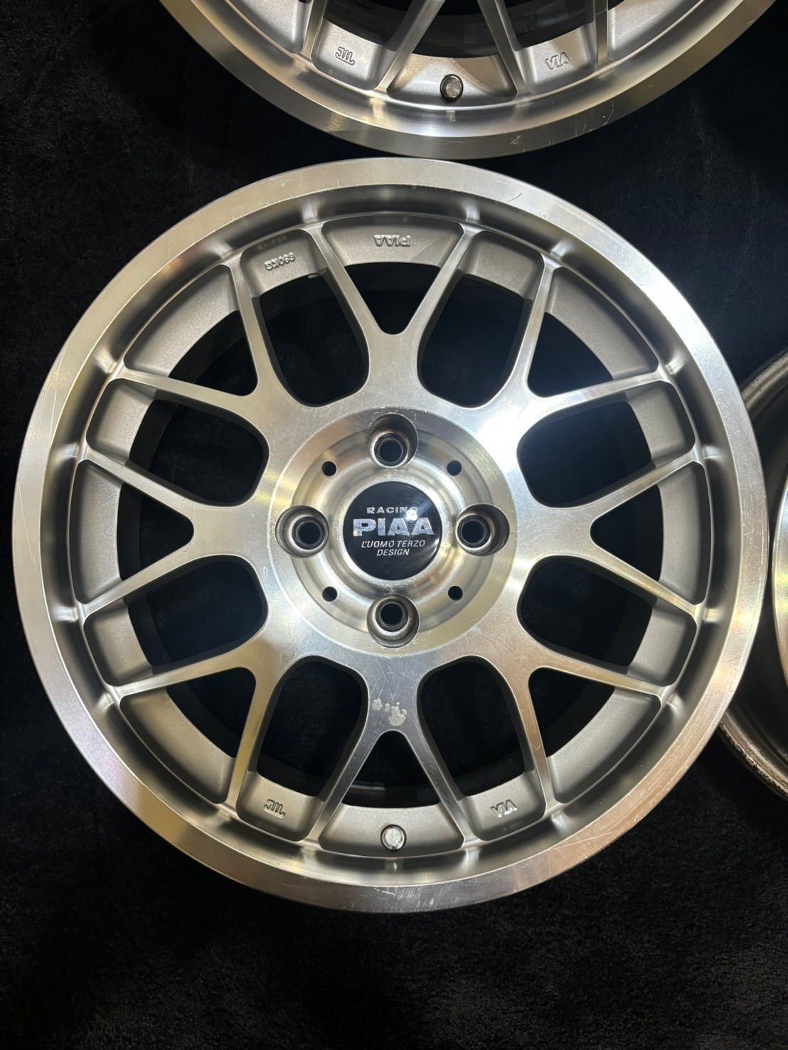 PIAA ET EURO TECH ピア 社外ホイール 15インチ 4本 6J4HPCD100+38 ノート デミオ等 (VHA206) クレジットカード QR決済可能 新品 4枚セット価格 BEST X-FIELDα【6.0J 15インチ +33 6H PCD139.7