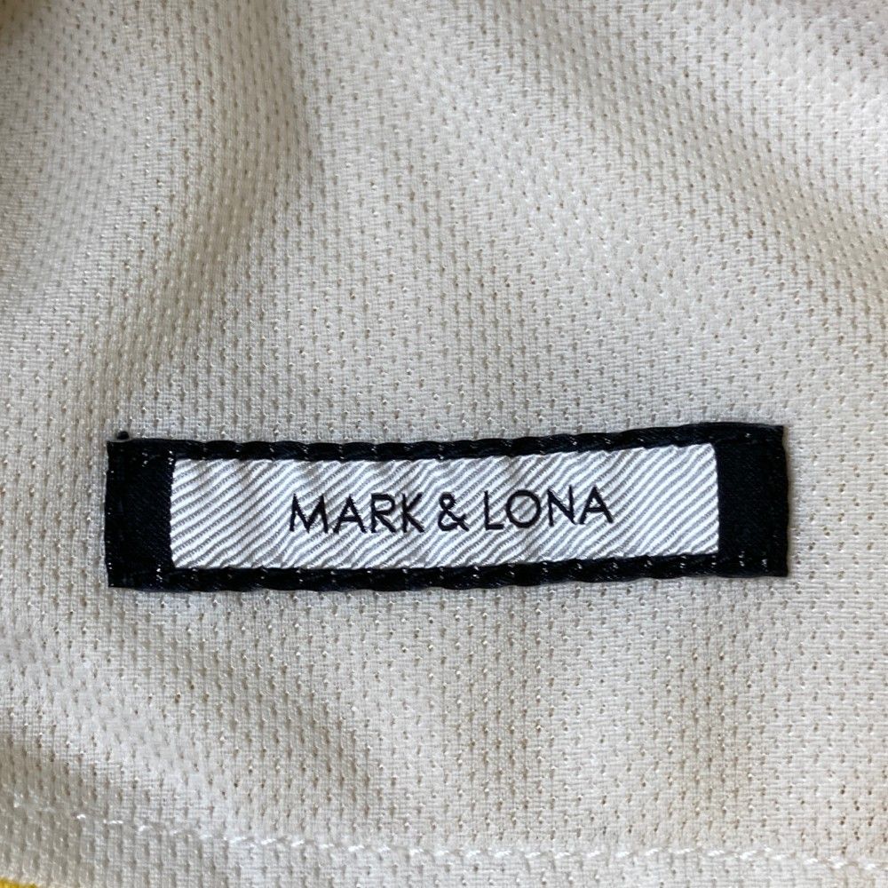 サイズ：48 MARK&amp;LONA マークアンドロナ  ストレッチハーフパンツ スカル 迷彩 カモフラ柄 イエロー系 [240001927560] ゴルフウェア メンズ ストスト サイズ：48 MARK&LONA マークアンドロナ ストレッチハーフパンツ