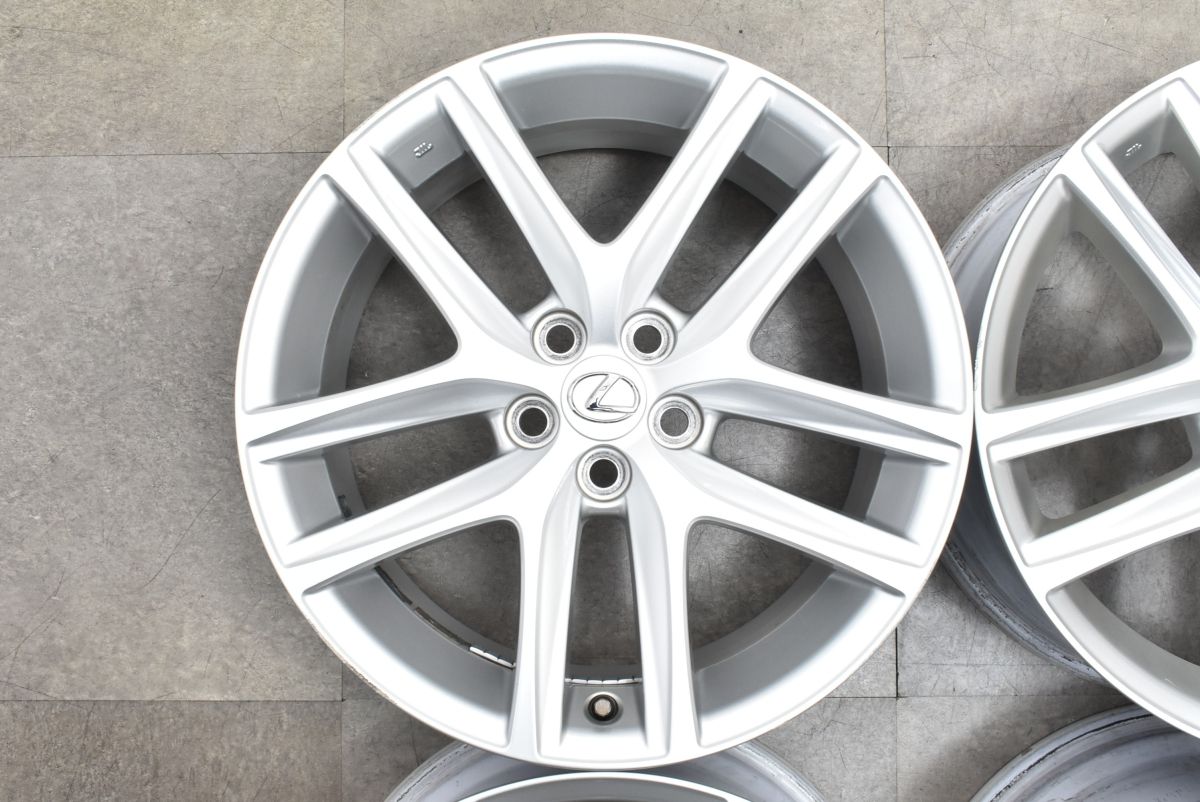 レクサスCT200h Fスポーツ純正ホイール17インチ7J+45 PCD100 バリ溝】レクサス CT200h Fスポーツ 純正 17in 7J +45 PCD100 ヨコハマ
