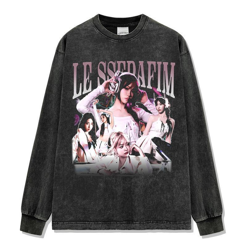 LE SSERAFIM ジャージーロンT Lサイズ　未使用　JERSEY L/S LE SSERAFIM ジャージーロンT Lサイズ 未使用 JERSEY L/S - メルカリ