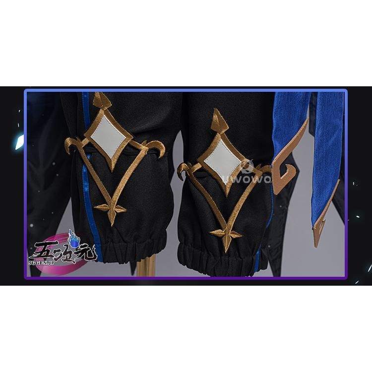 安心感のある 精巧 Uwowo 原神 コスプレ ソラ 空 深淵の王子 同人服 衣装 ウイッグ 追加可 BJ0908ML ハロウィン