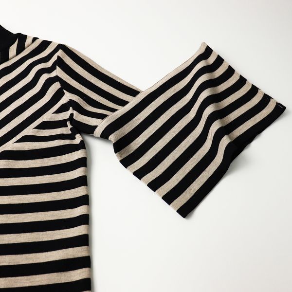 AKIRA NAKA アキラナカ AW1950-BKBE レクタングルカフス ハイネック  