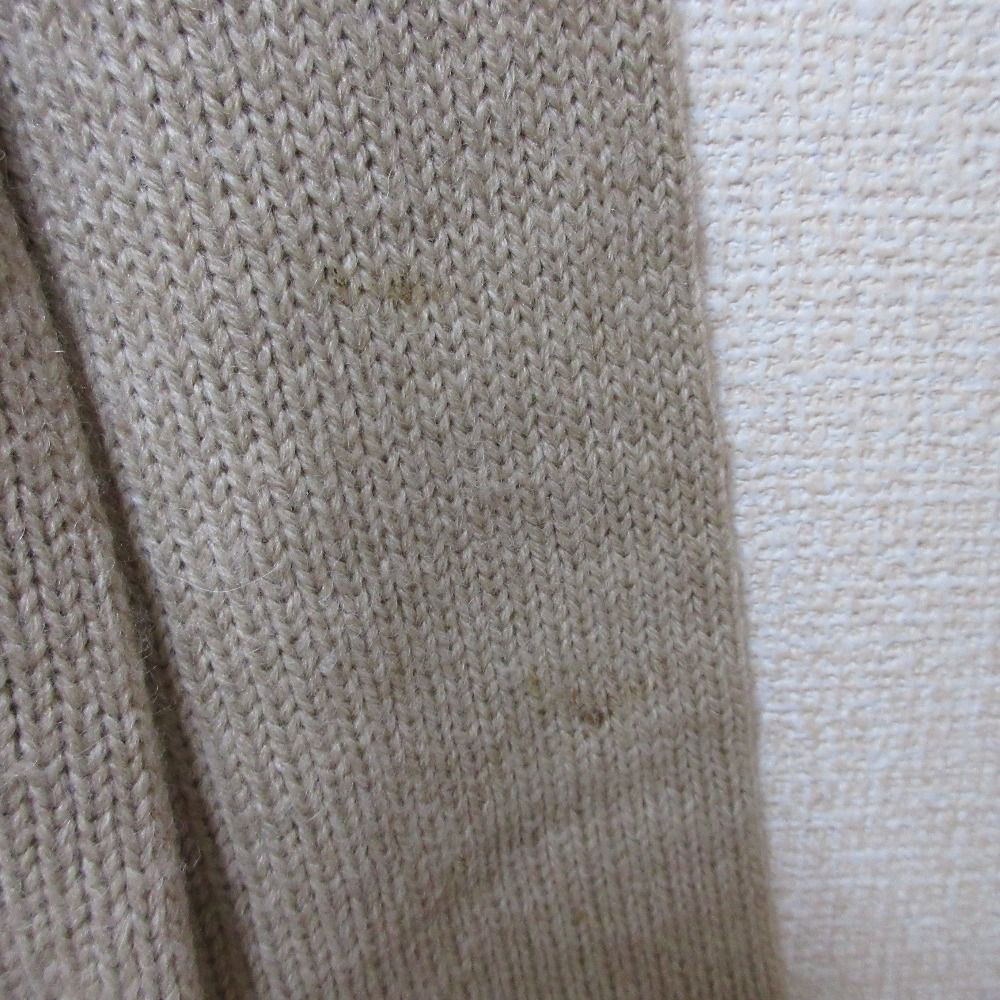 良品 Max Mara STUDIO マックスマーラステュディオ アルパカブレンド 長袖 ニット チュニック ワンピース M ベージュ レディース 古着 中古 良品 Max Mara STUDIO マックスマーラステュディオ アルパカ
