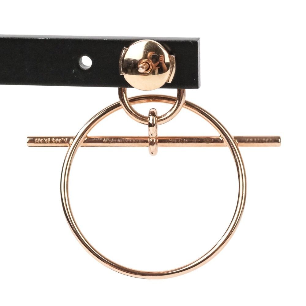 【☆入手困難☆】HERMES エシャぺ ピアス pm エルメス エシャペ ピアス PM ピンクゴールド - ブランド品専門