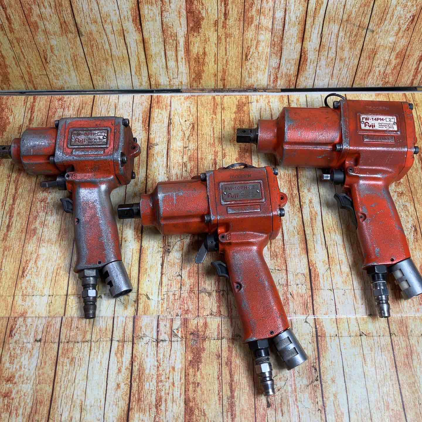 Fuji 常圧エアインパクトレンチ 3台セット