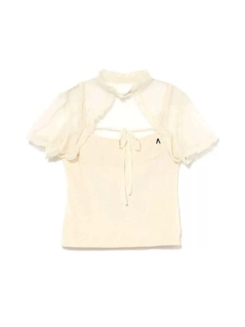 andmary Taylor set 避け tops ivory