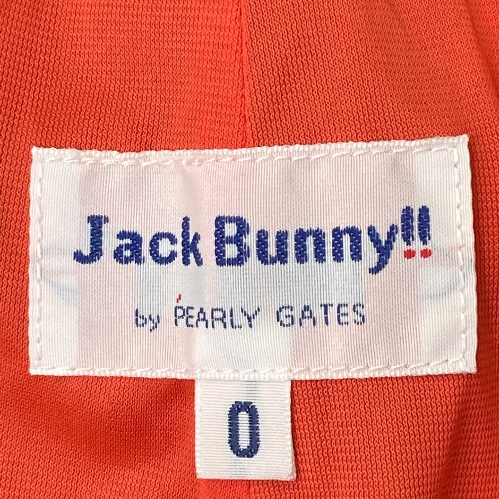 サイズ：0 JACK BUNNY ジャックバニー  インナー付 ストレッチスカート ジープ 総柄 オレンジ系 [240101452274] ゴルフウェア レディース ストスト サイズ：0 JACK BUNNY ジャックバニー インナー付 ストレッチ