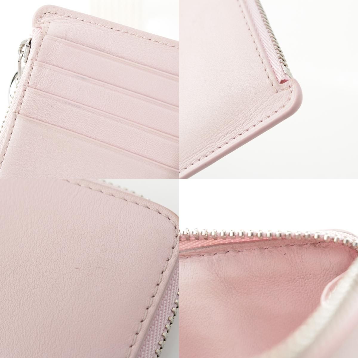 ロエベ レザー ペブル ロゴ カードケース 小銭入れ コインケース  