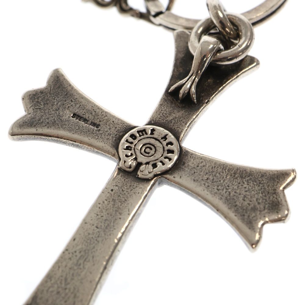 クロムハーツ CH CRS LG&No5 DGGR/ラージクロス#5ダガーキーリング  