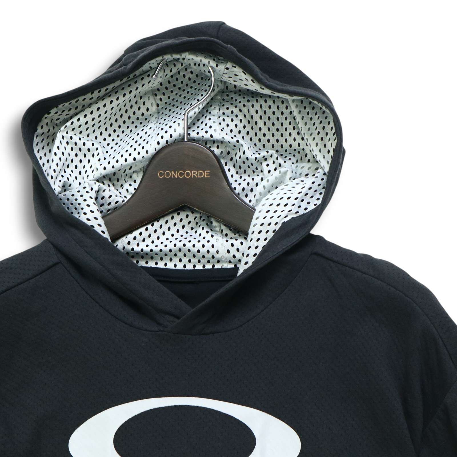 OAKLEY オークリー 通年 ロゴプリント☆ フード裏地メッシュ パーカー