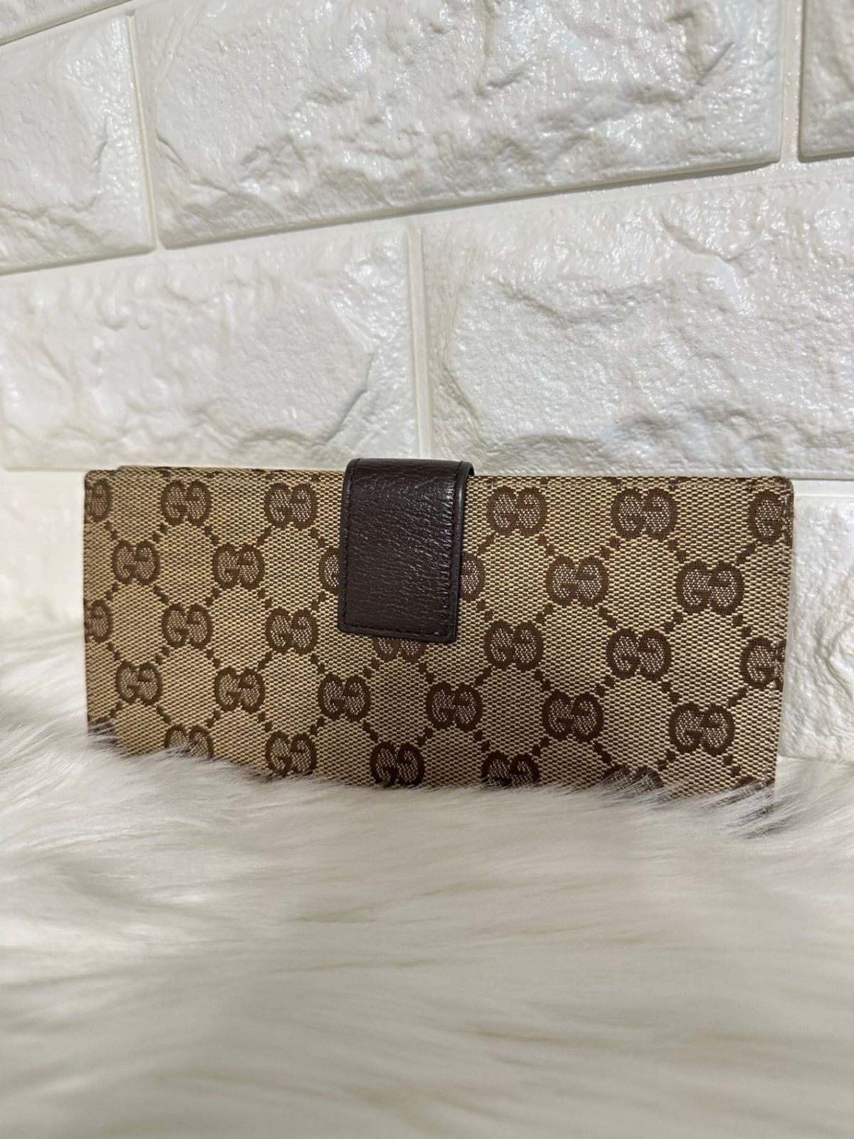 GUCCI グッチ 長財布 WホックGGキャンバス GG柄 エクリプス 雑貨