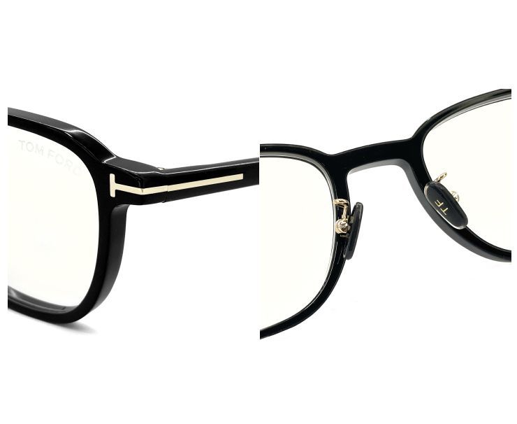 新品】 トムフォード メガネ ft5855-d-b/v 001 TOM FORD 眼鏡 tomford