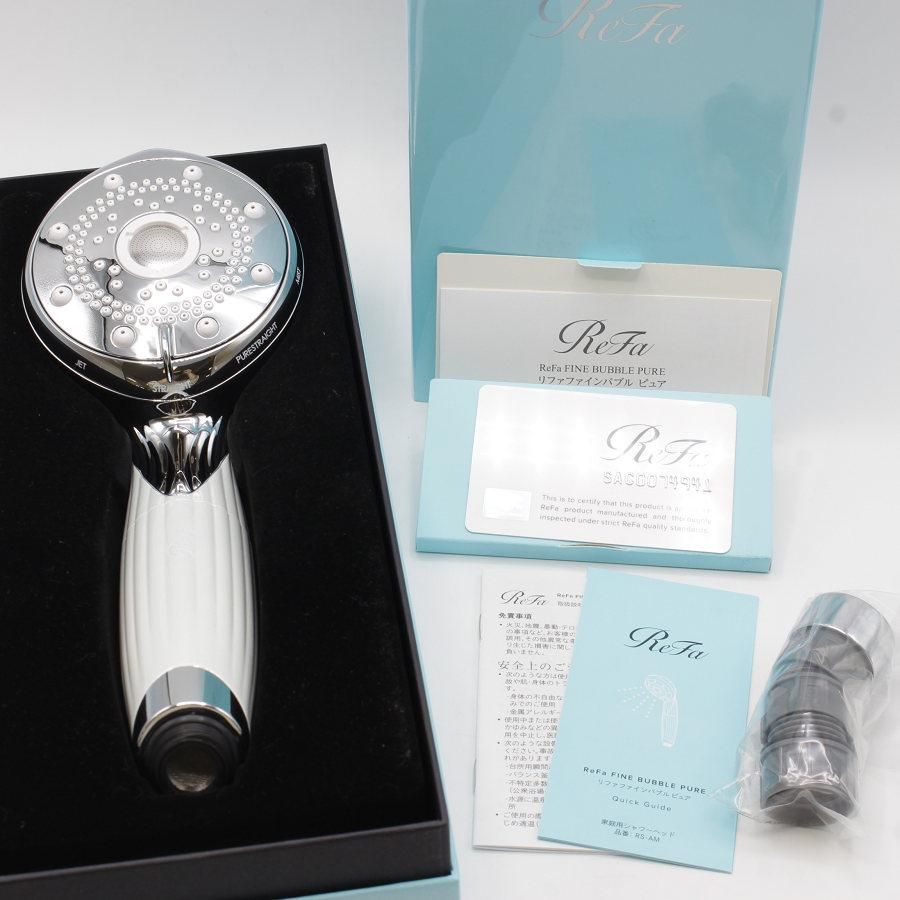 ReFa FINE BUBBLE PURE シャワーヘッド RS-AM 中古品 楽天市場】【中古】ReFa リファ《 ファインバブル ピュア