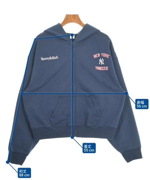 Sporty - Rich パーカー レディース 古着 WWW_SMP1DAWEKUDUS_SCH_ID