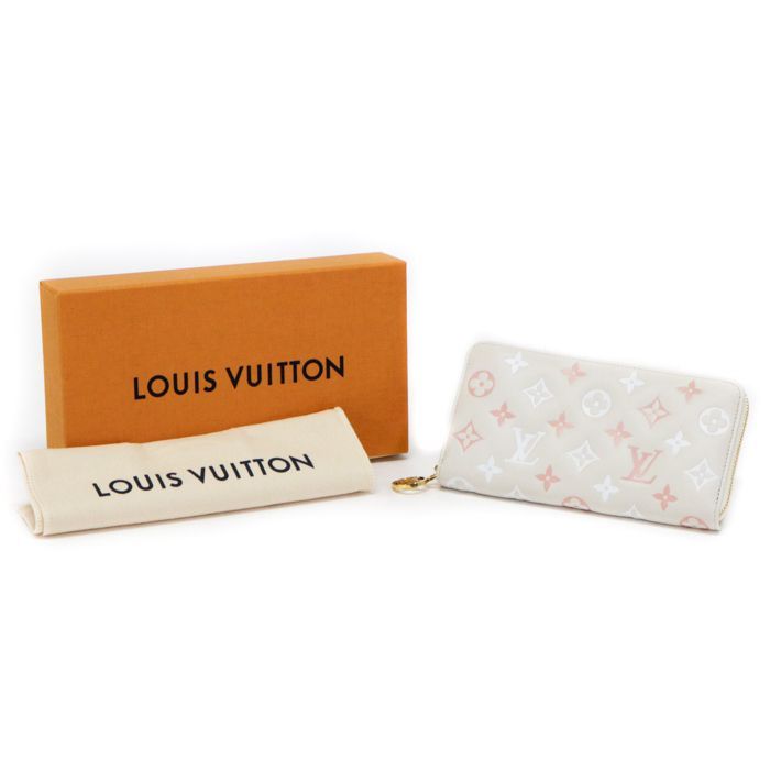 ルイヴィトン LOUIS VUITTON ジッピーウォレット ラムレザー