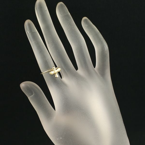 ティファニー リング バードクロス 12.5号 K18YG #170107 - メルカリ 