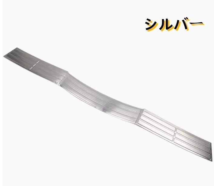 三菱 パジェロ V93 V97 V87 2色選択 外側 トランク ガード プロテクター ステンレス キズ防止