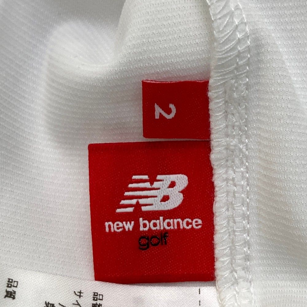 サイズ：2 NEW BALANCE GOLF ニューバランス 012-4267507/2024年モデル ハイネック 長袖Tシャツ  ホワイト系 [240101416836] ゴルフウェア レディース ストスト サイズ：2 NEW BALANCE GOLF ニューバランス 012-4267507/2024年