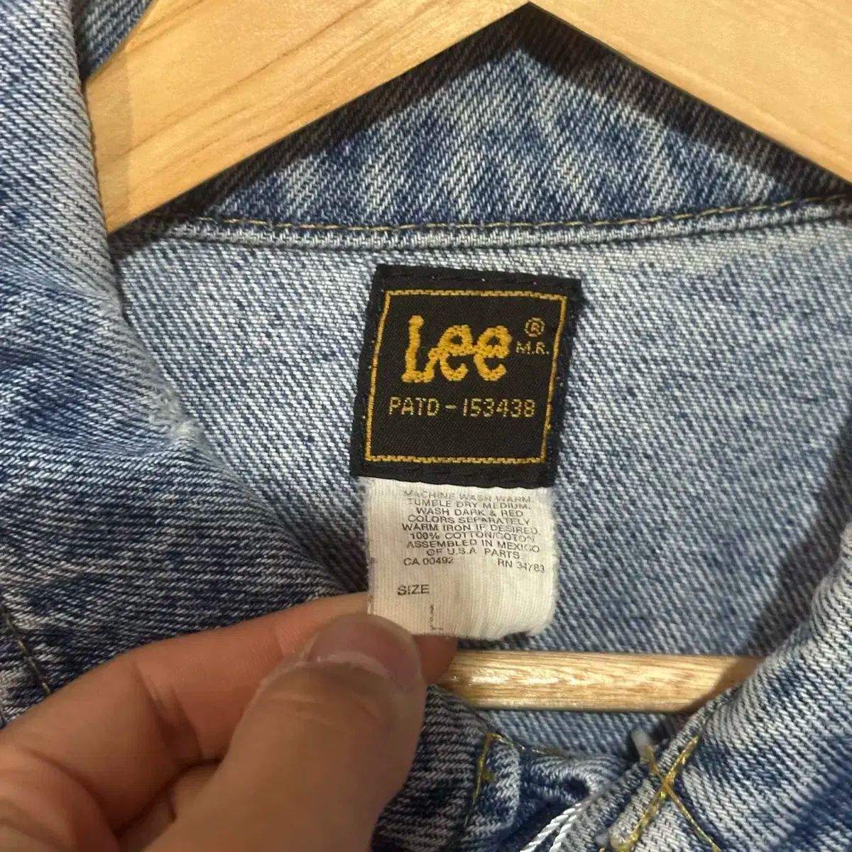 70s80s★USA製　Lee RIDERS リー ライダース　デニムジャケット Lee - 古着 80~90年代 リー Lee RIDERS ライダース デニム