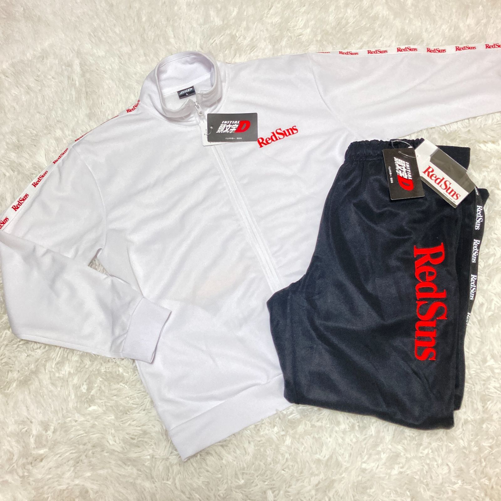 イニシャルd ドンキホーテ　コラボ　ジャージ　Mサイズ　レッドサンズ　上下セット
