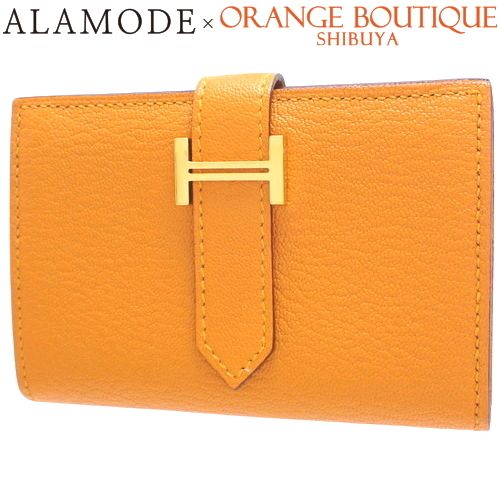 HERMES(エルメス) ベアン ミニ カードケース 2つ折り コインケース