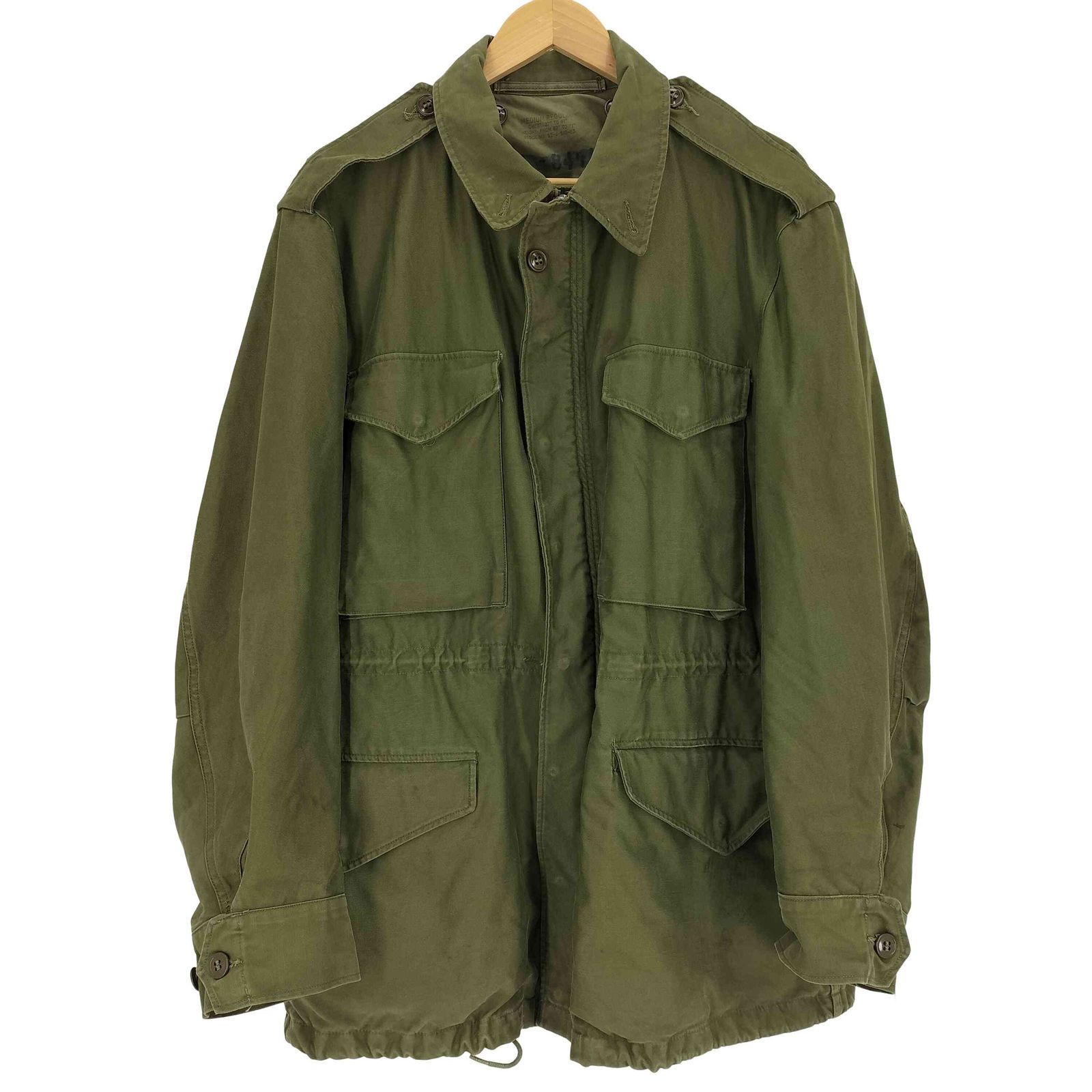 ユーエスアーミー U.S. ARMY 50S M-51 初期型 CONMAR ジップ アルミ 